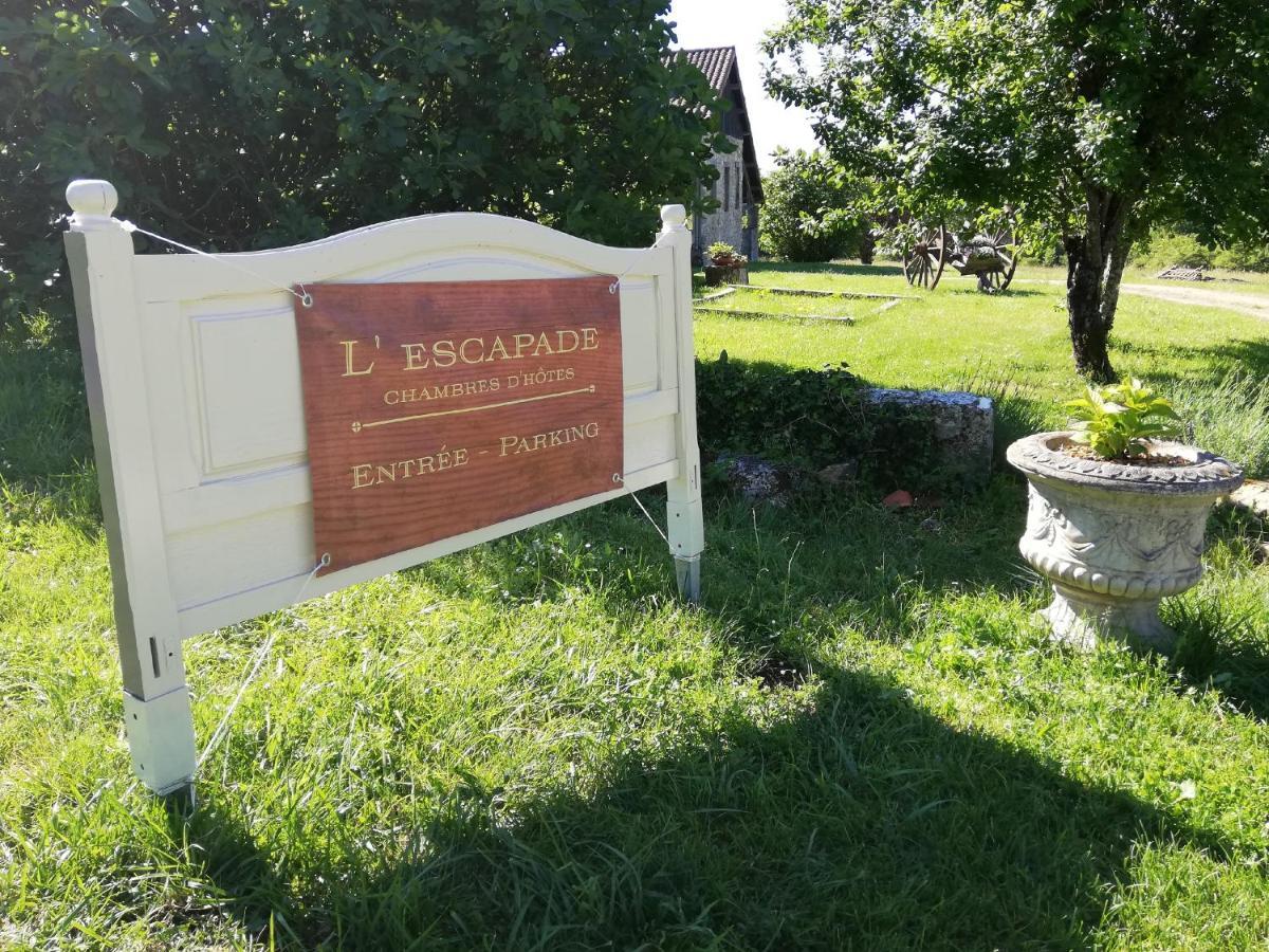 Bed and Breakfast L'Escapade Брантом Экстерьер фото